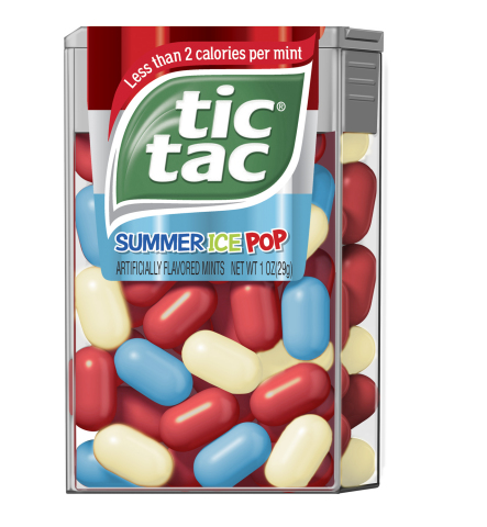 Summer Ice Pop Tic Tac(R) mints (Graphic: Business Wire)