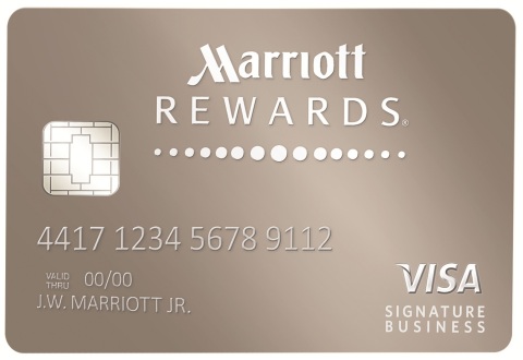 Marriott Rewards Premier Visa Signature® Business Credit Card (Photo: Business Wire) 