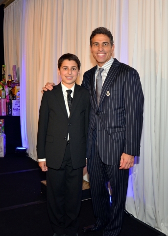 Austin Ricci and his father Kenn Ricci (Photo: Business Wire)