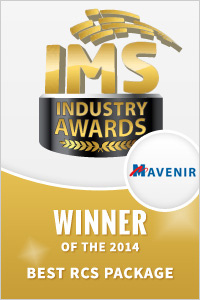 MAVENIR(TM) Virtualized RCS Solution Wins Best RCS at 2014 IMS Industry Awards (Graphic: Business Wire)