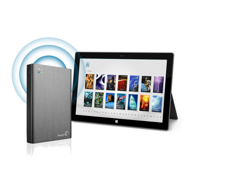Seagate Media App for Seagate Wireless Plus mobile storage is now compatible with Windows 8 and includes integration with popular cloud storage services. (Graphic: Business Wire)
