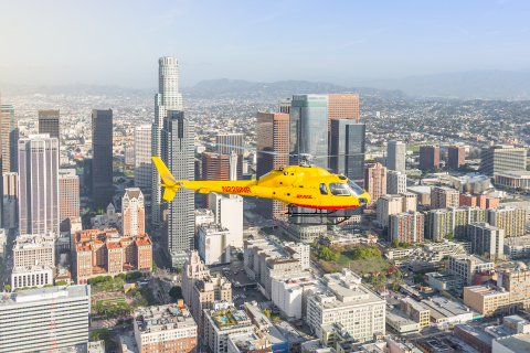 DHL's new helicopter serving Los Angeles (Photo: Business Wire)
