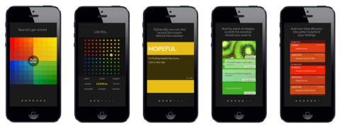 The Mood Meter in various forms. (Photo: Business Wire)