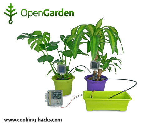Open Garden from Libelium's DIY division Cooking Hacks is an open hardware platform for hydroponics and plant monitoring, based on Arduino. (Graphic: Business Wire)