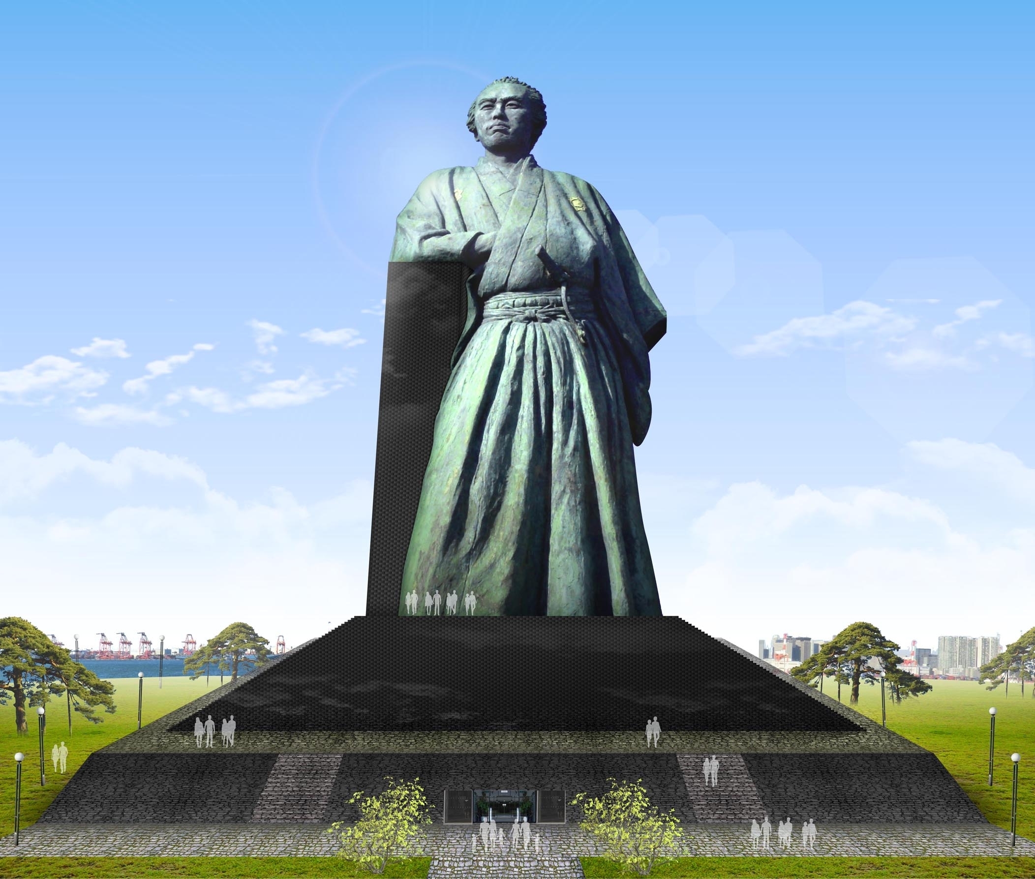 statue de sakamoto ryoma