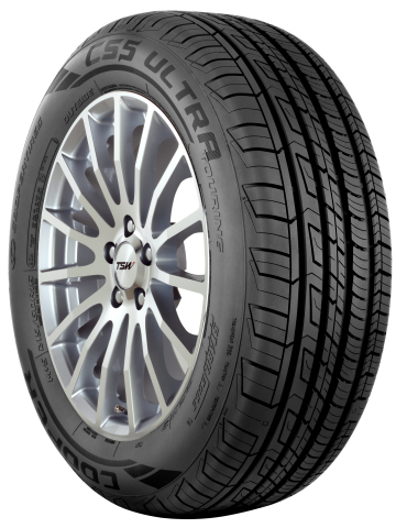 Cooper's new CS5 luxury touring tire with an innovative Wear Square™ visual tread wear indicator. (Photo: Business Wire)