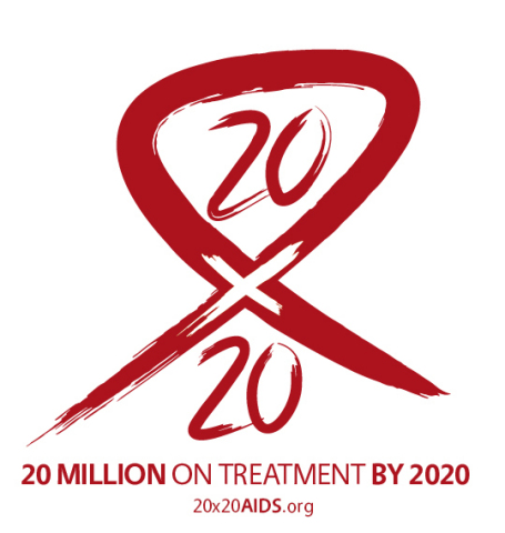 In November 2013, AHF, together with a number of other organizations, kicked off '20x20' - a groundbreaking global effort to scale up the number of people on lifesaving AIDS treatment to ensure that 20 million people worldwide are on antiretroviral treatment by the year 2020. Of the thirty-four million people living with HIV/AIDS worldwide today, twenty-four million people still do not have access to AIDS treatment. (Graphic: Business Wire)