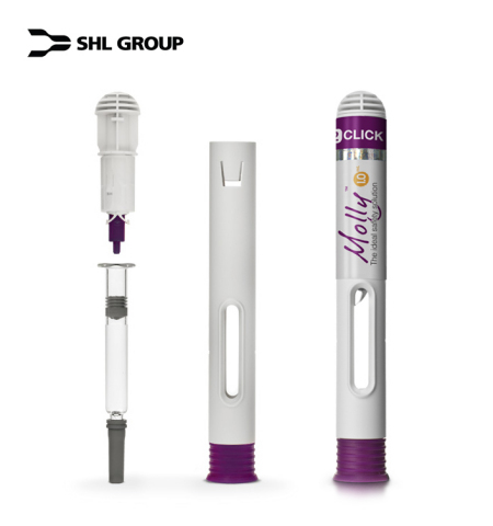 SHL highlights the importance of integrating supplier knowledge and best practices in the development of combination products such as the SHL Molly Auto Injector. (Photo: Business Wire)