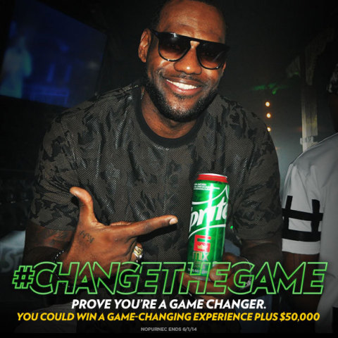 Sprite and LeBron James #ChangeTheGame again! (Photo: Business Wire)