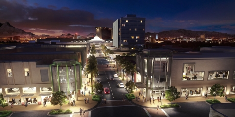 Rendering of Festival Plaza Drive for Downtown Summerlin (Photo: Business Wire)