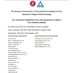 2014 AACE/ACE Advanced Framework for a New Diagnosis of Obesity as a Chronic Disease
