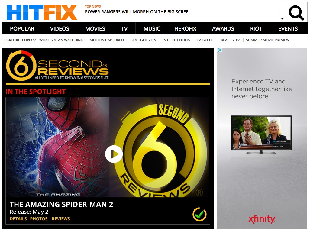 HitFix and Moviefone Co-Founder/Voice Russ Leatherman Partner to Launch Video  Six-Second Reviews | Business Wire