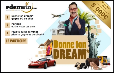 Application « Donne ton dream » (Graphic: Business Wire).