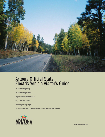 Arizona Office of Tourism's Electric Vehicle Visitor's Guide. (Photo: Business Wire)