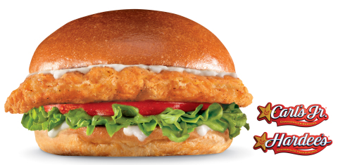 The Big Chicken Fillet Sandwich, featuring a premium five-ounce chicken breast fillet seasoned in Southern spices, breaded and served on a Fresh Baked Bun with lettuce, tomato and mayonnaise, is now available at Carl’s Jr. and Hardee’s. (Photo: Business Wire)