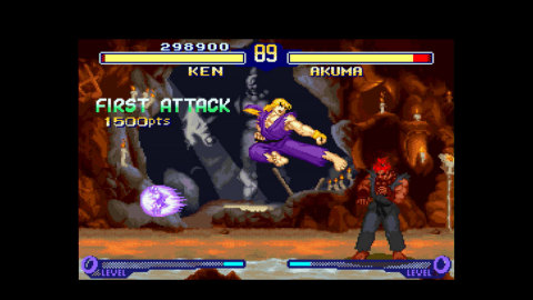 Street Fighter Alpha 2 for the Virtual Console on Wii U explodes with lightning-fast game play and amazing innovations. (Photo: Business Wire)