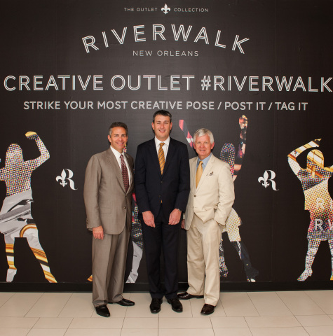 The Howard Hughes Corporation Chief Executive Officer, David R. Weinreb; The Howard Hughes Corporation President, Grant Herlitz; New Orleans Tourism Marketing Corporation President & CEO, Mark Romig (Photo: Business Wire)