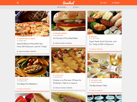 LiveDeal.com - Geo-Location Based Restaurant Mobile Marketing Platform (Graphic: Business Wire)