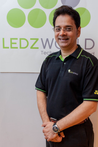 Pictured here is Ken Chakravarti - Chief Executive Officer & CTO at Ledzworld (Photo: Business Wire)