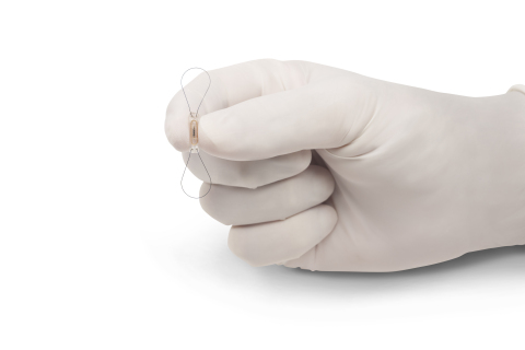 The CardioMEMS sensor uses microelectromechanical systems (MEMS) technology and is implanted during a minimally invasive, catheter-based procedure. (Photo: Business Wire)