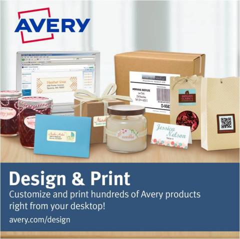 Free Software Easy of Avery® Products | Business Wire