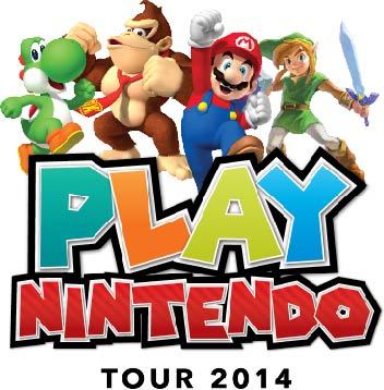 Play Nintendo Tour 2014 kicks off on June 6 in Los Angeles and travels to a dozen major U.S. cities (Photo: Business Wire)