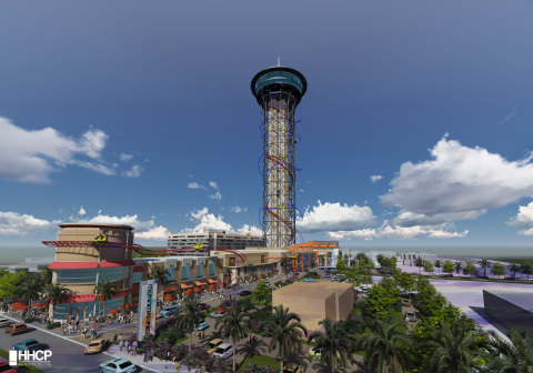 Rendering of World’s Tallest Rollercoaster and Entertainment Complex “The Skyscraper™ at SKYPLEX™” Coming to the Orlando Skyline in 2016. (Photo: Business Wire)