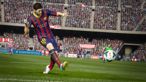 FIFA 15 Xbox One Messi (Graphic: Business Wire)