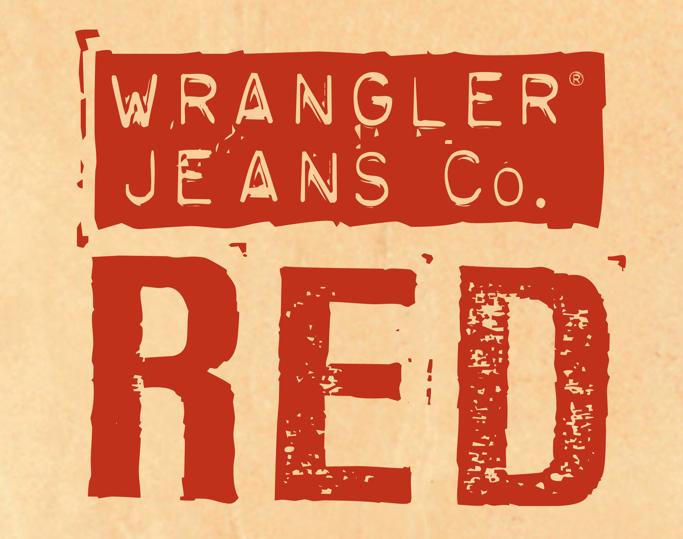 wrangler red vintage straight pants