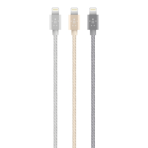 Shine On: Belkin Introduces Premium Metallic Lightning Cables to its MIXIT! Collection