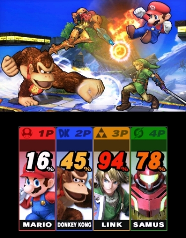 The Nintendo 3DS version of Super Smash Bros. will be available on Oct. 3. (Photo: Business Wire)