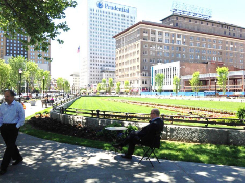 Military Park in Newark Formally Opens on Friday (Photo: Business Wire)