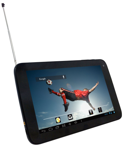 Watch all the World Cup action anywhere using the new line of Polaroid digital TV tablets available  ... 