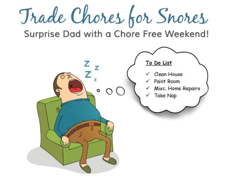 Trade Chores for Snores (Graphic: Business Wire)