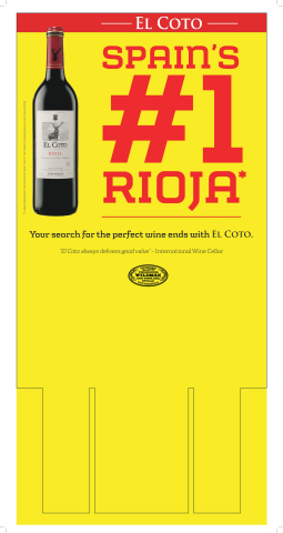 El Coto de Rioja Crianza Case Card