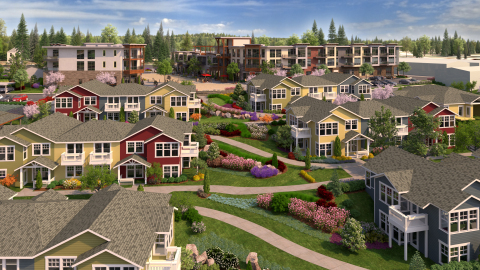 Rose Villa Redevelopment Project Rendering. (Photo: Business Wire)