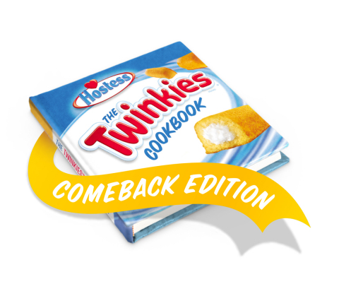 Hostess® invites Twinkies® fans and food fanatics to submit delicious, fun and inventive Twinkies-inspired recipes for a chance to be included in the new edition of The Twinkies Cookbook. (Graphic: Business Wire)