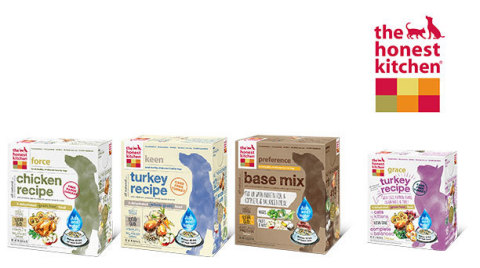 Assortment of The Honest Kitchen human grade pet food products (Photo: Business Wire).