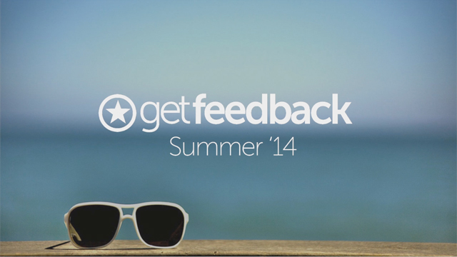 GetFeedback.com Summer '14 - Welcome to the Future of Customer Survey Software