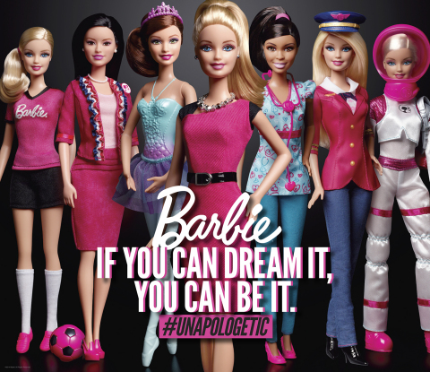 With 150+ careers, Barbie® has always encouraged girls that if you can dream it, you can be it. With the launch of Entrepreneur Barbie®, available now, she is blazing trails along with other female leaders who are proud to be the boss. (Photo: Business Wire)