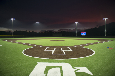 Musco's LED lighting solution delivers unparalleled light control at LakePoint Sporting Community. (Photo: Musco Lighting)