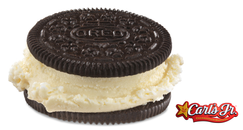 The popular OREO® Cookie Ice Cream Sandwich returns to Carl's Jr. in time for summer. (Photo: Business Wire)