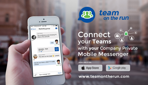 Team on the Run App - visit www.teamontherun.com and provision your team for free for a limited time (Photo: Business Wire)