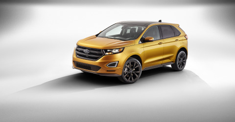 All-new Ford Edge is a showcase of Ford innovation - from a new design that excites to technology that comforts, the all-new Edge sets a new benchmark for Ford utility vehicles. (Photo: Business Wire)