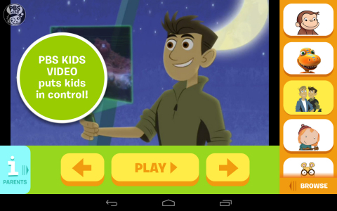 The popular PBS KIDS Video App is now available on Android and compatible with Chromecast; the app is the first children’s offering available on Chromecast. (Graphic: Business Wire)