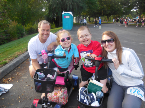 Smiles abound at the Columbia Winery Run & Walk! (Photo: Business Wire)