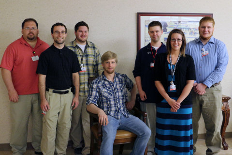 From Left to right: Josh Whitlow, Conrad LaDuke, Chris Hultgren, Matt Kessel, Skyler Schimanski, Ashley Holmes, Kyle Meier (Photo: Business Wire)