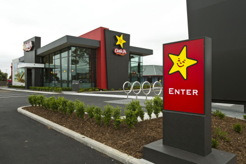 Like the modern architecture of the New Zealand Carl's Jr. pictured, Carl's Jr. and Hardee's restaurants are designed with innovation in mind. (Photo: Business Wire)