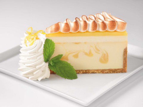 New Lemon Meringue Cheesecake Available Beginning July 30 (Photo: Business Wire)