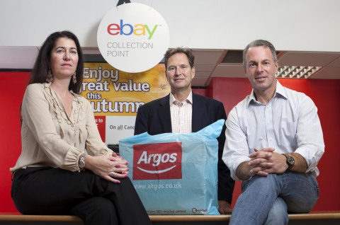 Tanya Lawler, Vice President eBay, John Walden, CEO Home Retail Group and Devin Wenig, President, eB ... 